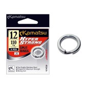 Kamatsu Hyper Strong pevnostní kroužek 12mm 110kg plochý 5ks