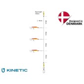 Kinetic trubičky Mini MAKK Rig 5/0 Red/Silver