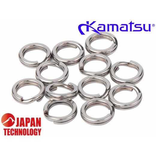 Kamatsu Hyper Strong pevnostní kroužek 12mm 110kg plochý 5ks