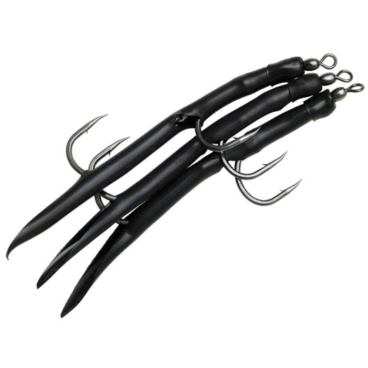 Kinetic Gummi-Makk Pro 10/0 Black 3ks