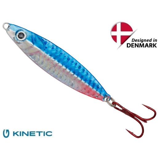 Kinetic Dragon 80g 9,5cm 2/0 Silver/Blue
