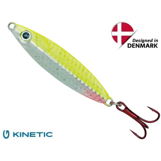 Kinetic Dragon 80g 9,5cm 2/0 Silver/Chartreuse