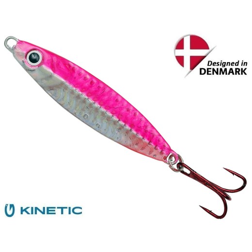 Kinetic Dragon 80g 9,5cm 2/0 Silver/Pink