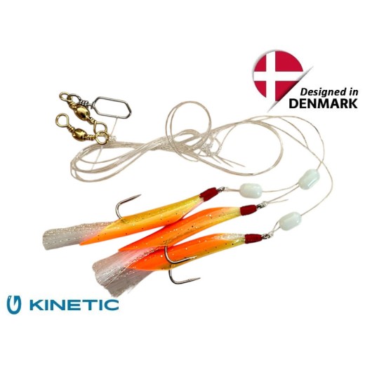 Kinetic trubičky Mini MAKK Rig 5/0 Yellow/Orange