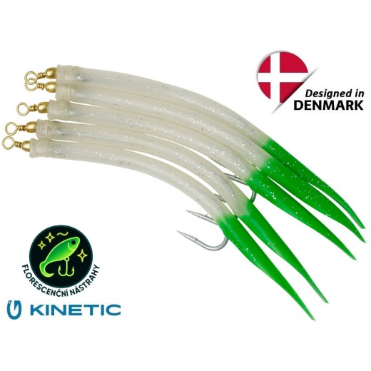 Kinetic trubičky MAKK 12/0 Glow Neon nenavázené 5ks