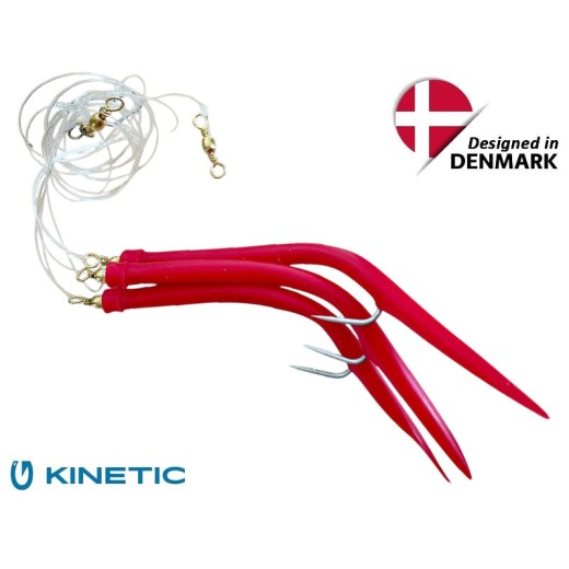 Kinetic trubičky MAKK Rig návazec 10/0 červená