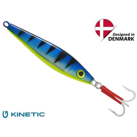 Kinetic Torskepilken 100g 10,5cm 3/0 Blue Tiger