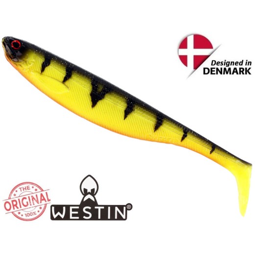 Westin Shadteez Slim 14cm 17g Fire Perch 2ks
